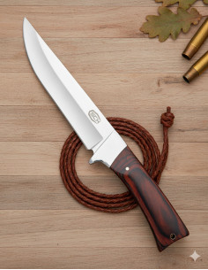 Couteau de chasse SCK avec étui en nylon (26,5 cm).