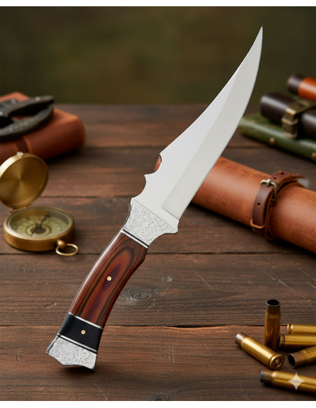 Couteau de chasse SCK avec étui en...