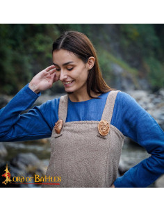 Broche viking oval en bronze brillant du IXe siècle 2