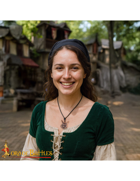 Pendentif médiéval modèle Hibou en...