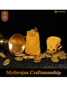 Pack de 2 sacs à limonade médiévaux en cuir suédé de... 2