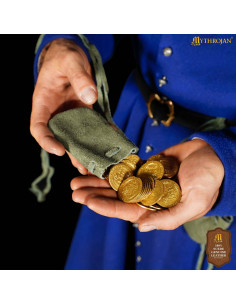 Pack de 2 sacs à limonade médiévaux en cuir suédé de... 2