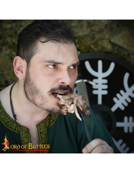 Fourche viking en fer forgé faite à...