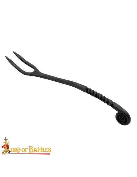 Fourche viking en fer forgé faite à...