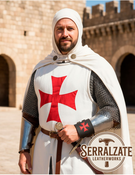 Bracelet croix templière avec 2...