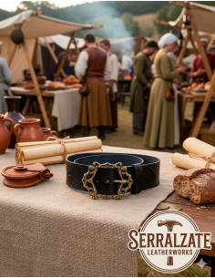 Ceinture Médiévale Basilio - Noir