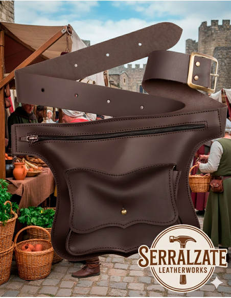 Sac médiéval Vagabond, type banane,...