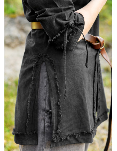 Tunique médiévale marron modèle Yrsa,...