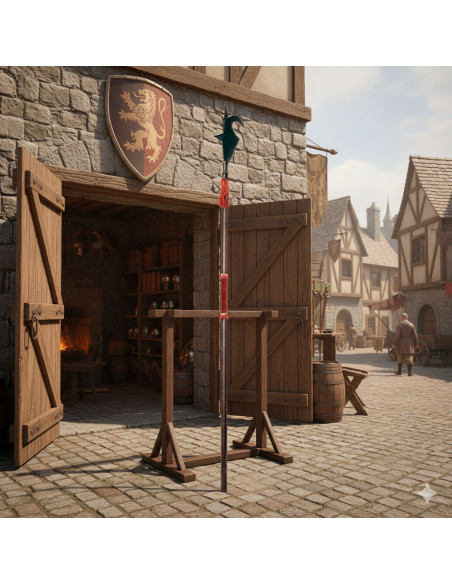 Hallebarde XVI siècle (205 cm.)