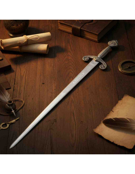 Épée rustique Alfonso X, côtes de poing