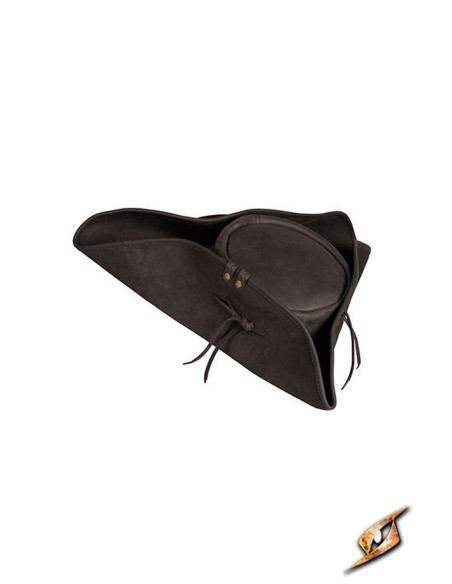 Chapeau de pirate simple en cuir,...