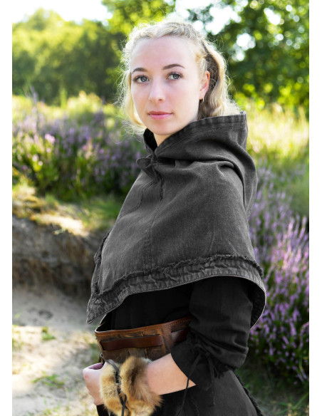 Gugel médiéval en coton modèle Stig,...