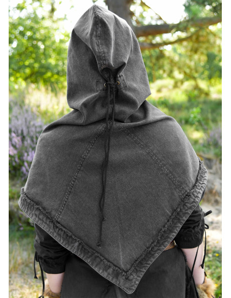 Gugel médiéval en coton modèle Stig,...