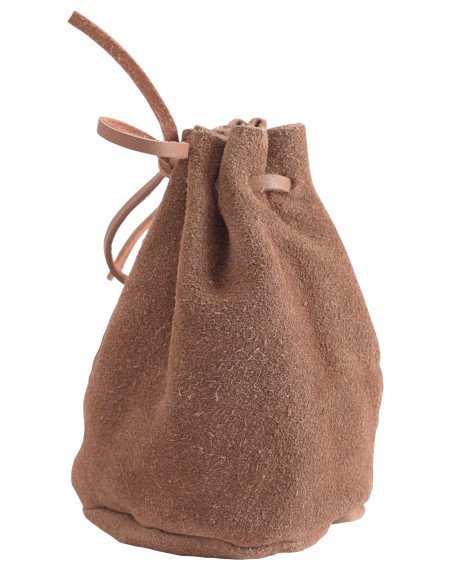 Balle de quête médiévale en cuir grande