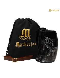 Pichet en corne pour hydromel Viking Lair (800 ml.)