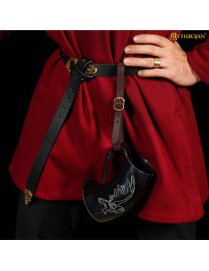 Pichet en corne pour hydromel Viking Lair (800 ml.) 2