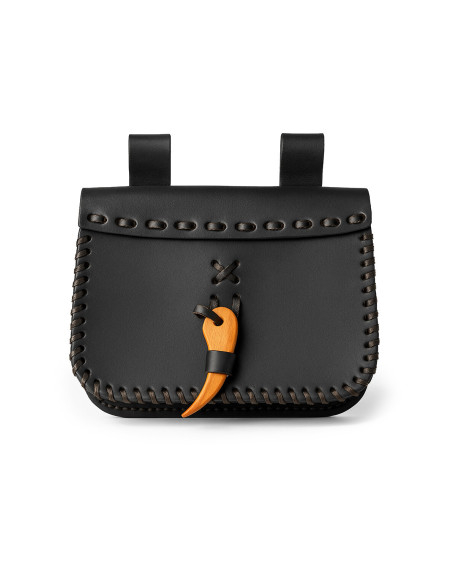 Sac banane médiéval en cuir modèle...