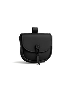 Sac médiéval en cuir modèle Tilo, couleur noire 2
