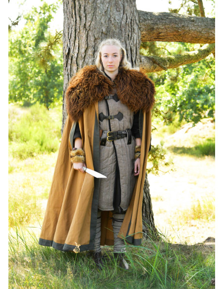 Cape médiévale en coton modèle...