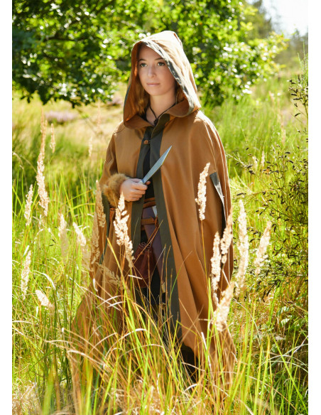 Cape médiévale en coton modèle...