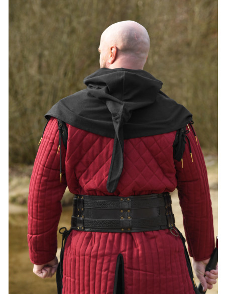 Écharpe médiévale à capuche en coton...