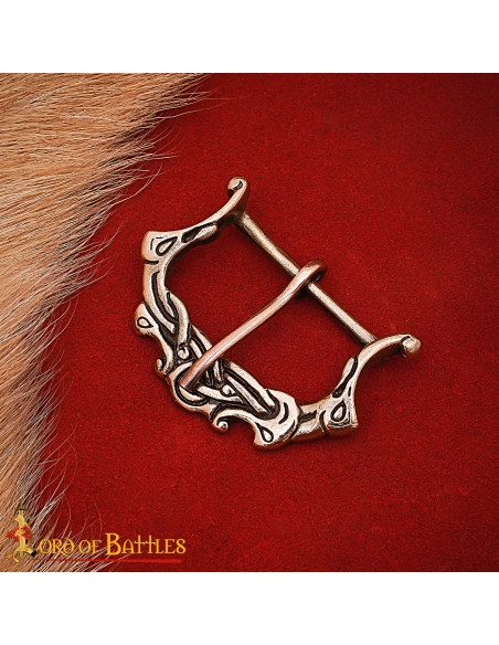 Boucle nordique en bronze, finition...