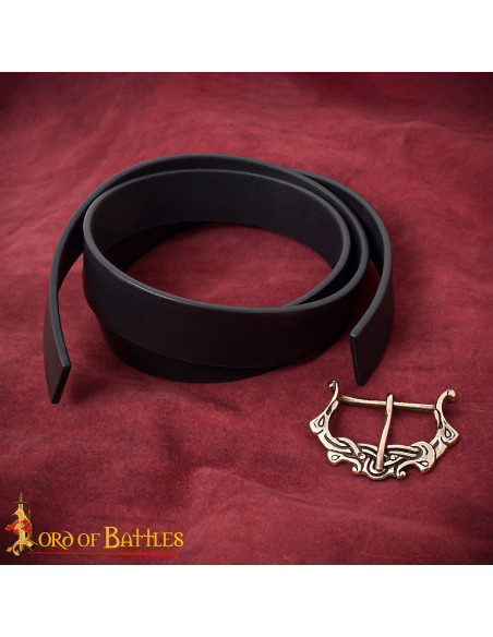 Boucle nordique en bronze, finition...