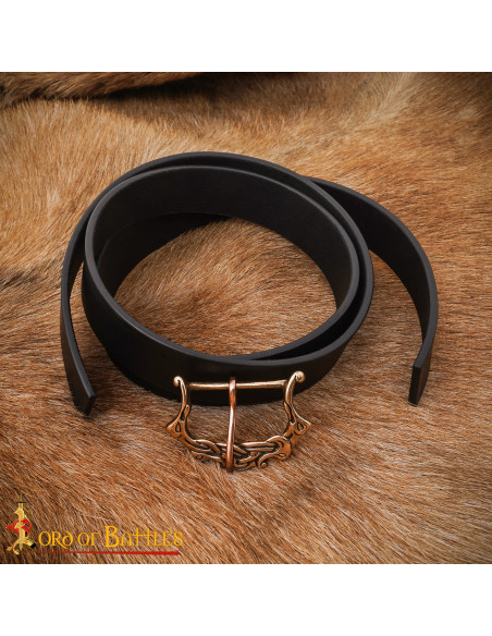 Boucle nordique en bronze, finition...