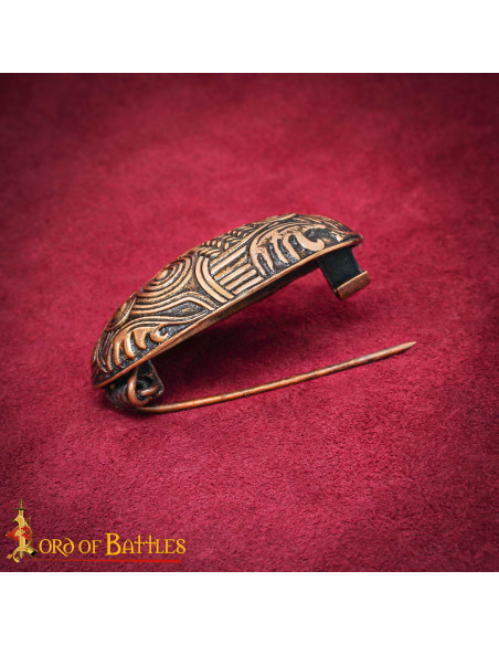 Broche médiéval viking tortue en...