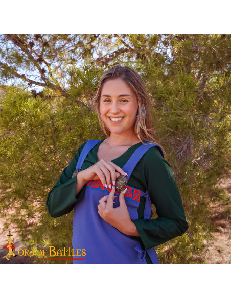 Broche médiéval viking tortue en...