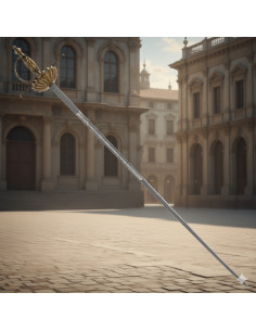 Épée décorative du XVIIe siècle (106 cm). 2