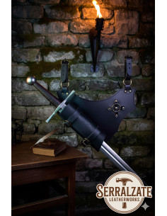 Tahalí en cuir pour épées modèle Fernando 2