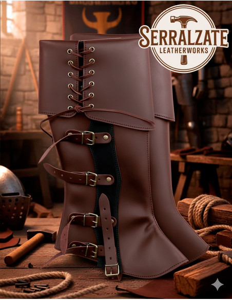 Gaine médiévale Valerio marron foncé,...