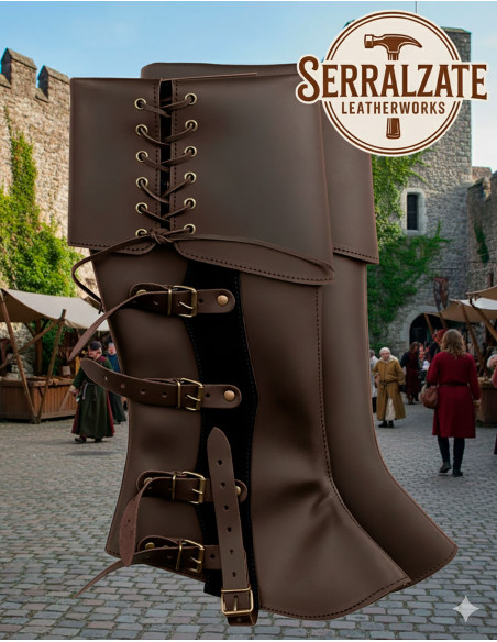 Gaine médiévale Valerio marron foncé,...