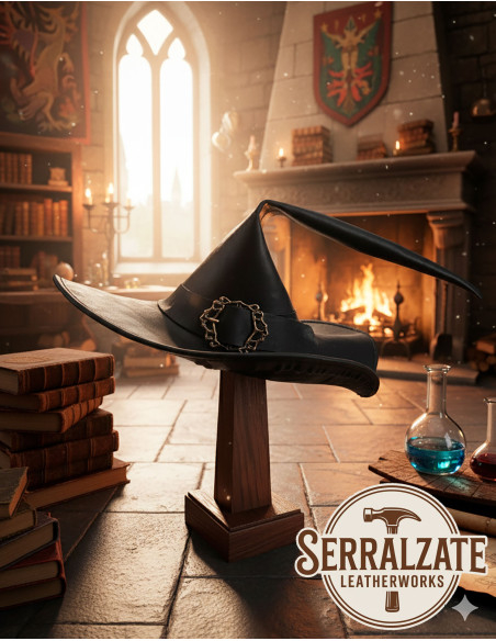 Chapeau en cuir du Magicien du...