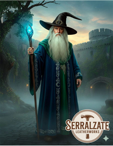 Chapeau en cuir du Magicien du...