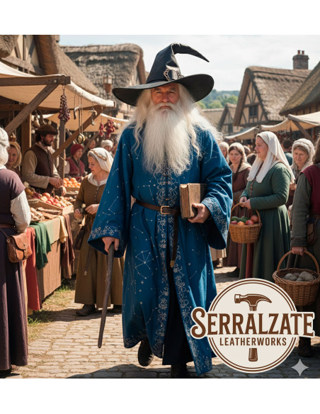 Chapeau en cuir du Magicien du...