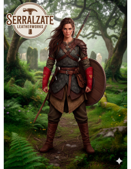 Bracelets de gardien en cuir suède...