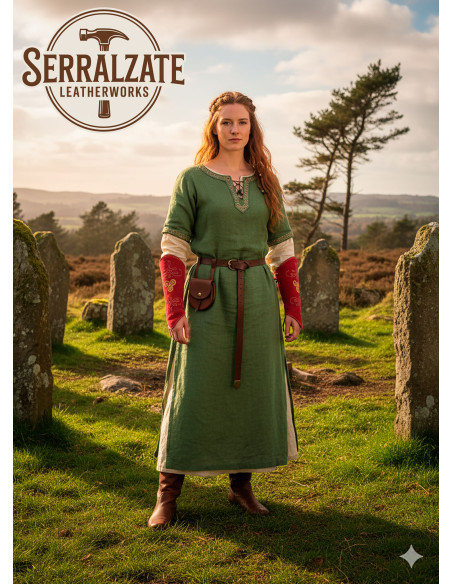 Bracelets de gardien en cuir suède...