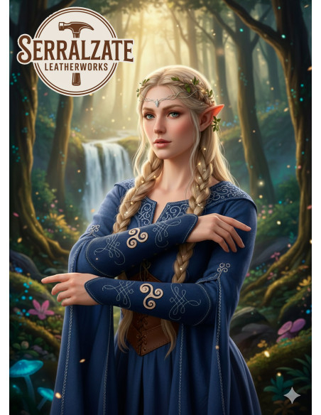 Bracelets de gardien en cuir nubuck...