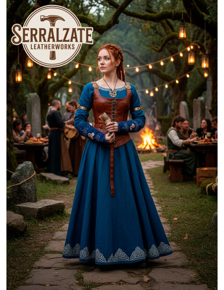 Bracelets de gardien en cuir nubuck...