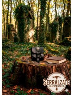 Sac à main du Druide en noir 2