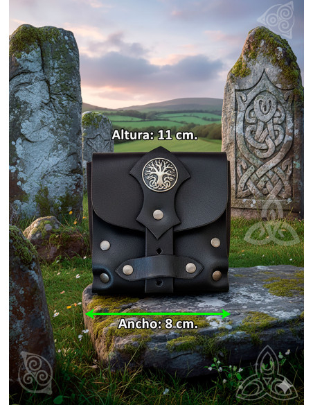 Sac à main du Druide en noir