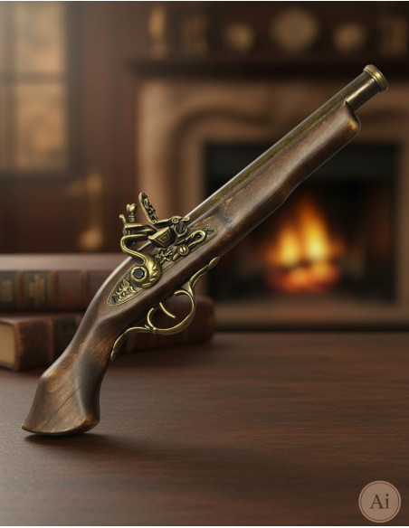 Arme d'épaule en silex antique