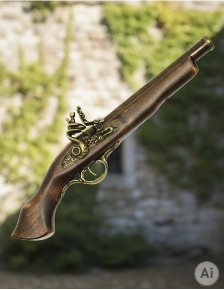 Arme d'épaule en silex antique