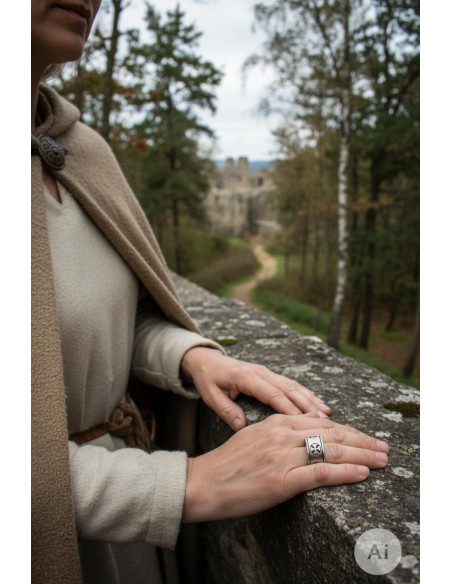 Bague croix templière