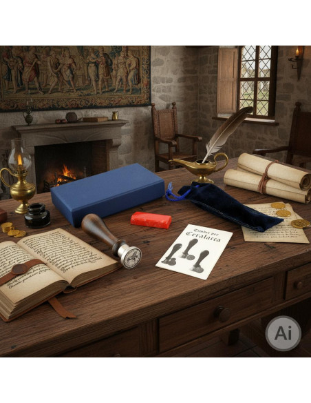 Sceau encreur chevaliers Templiers