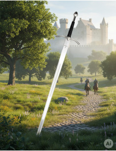 Glamdring magicien épée fantastique, 119 cms.