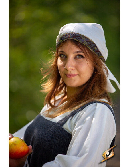 Foulard médiéval en tissu modèle...