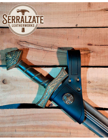 Tahalé médiéval en cuir pour...